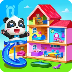 Скачать взлом Baby Panda's House Games  [МОД Бесконечные деньги] на Андроид