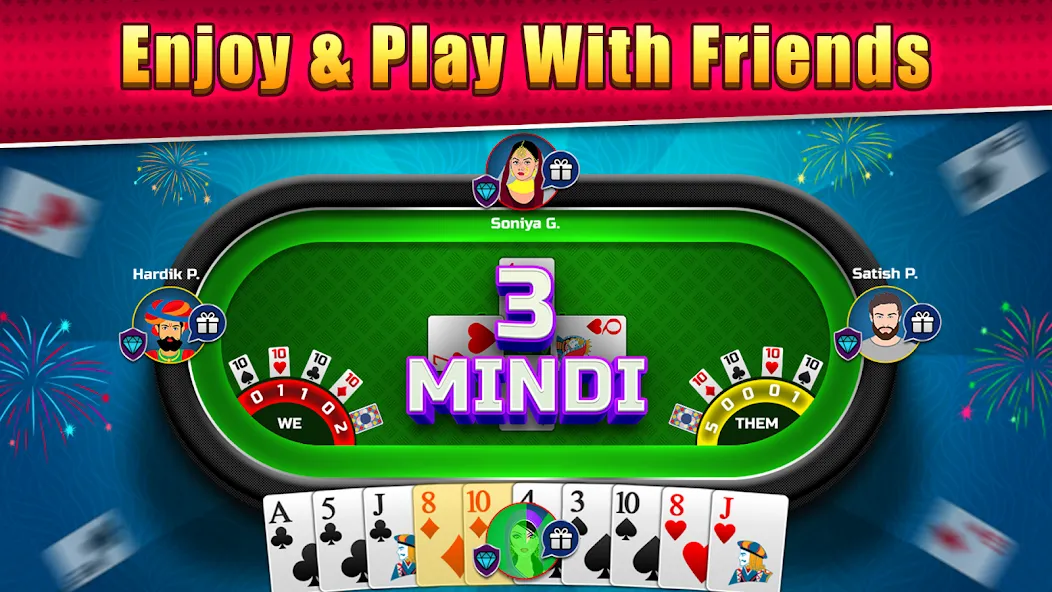 Mindi Online Card Game (Минди Онлайн Карточная Игра)  [МОД Menu] Screenshot 2