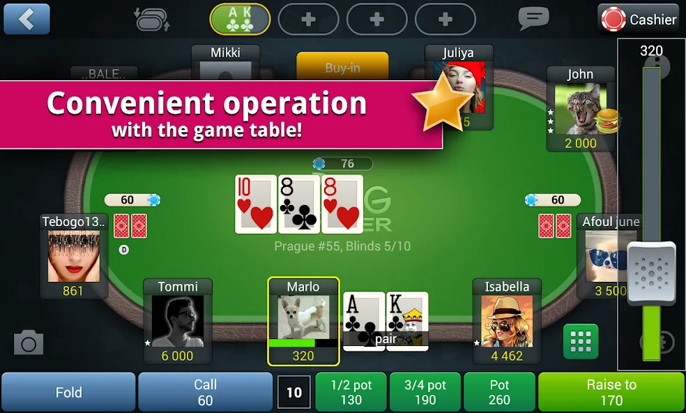 Jag Poker HD (Яг Покер ХД)  [МОД Много денег] Screenshot 5