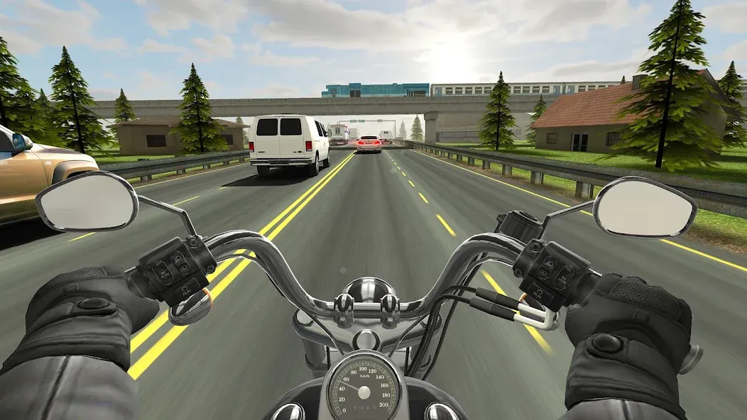 Traffic Rider (Трафик Райдер)  [МОД Menu] Screenshot 1