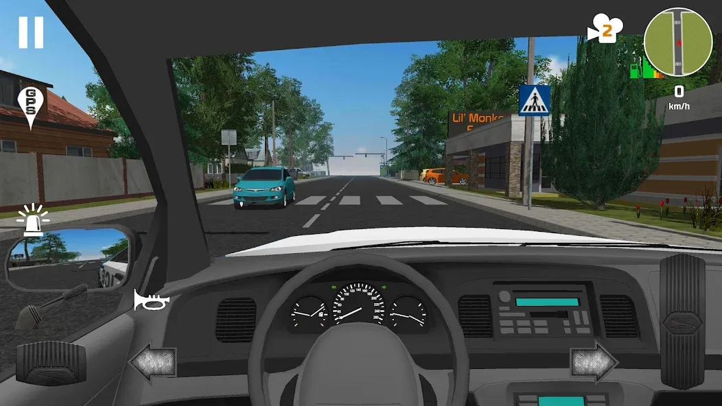 Police Patrol Simulator (Полицейский патрульный симулятор)  [МОД Menu] Screenshot 4