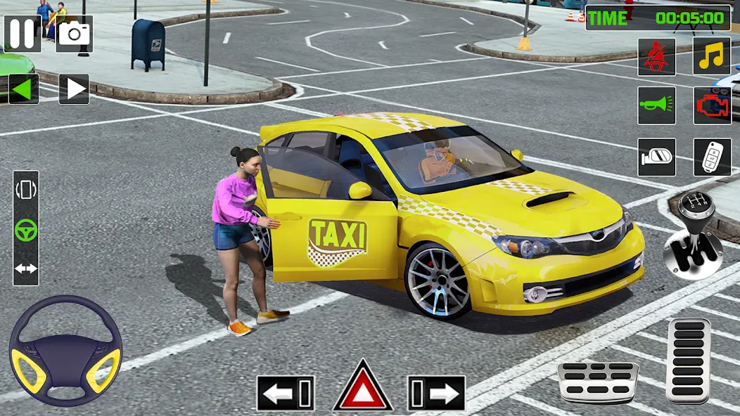 City Taxi Games-Taxi Car Games (Сити Такси Игры)  [МОД Unlimited Money] Screenshot 2