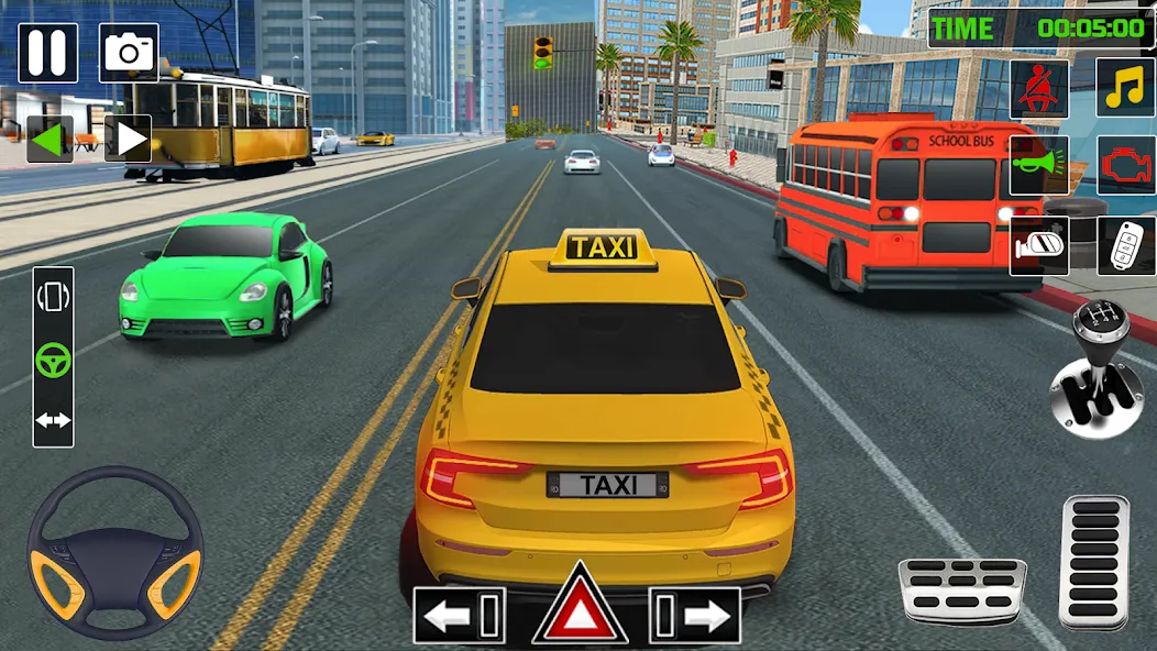 City Taxi Games-Taxi Car Games (Сити Такси Игры)  [МОД Unlimited Money] Screenshot 4