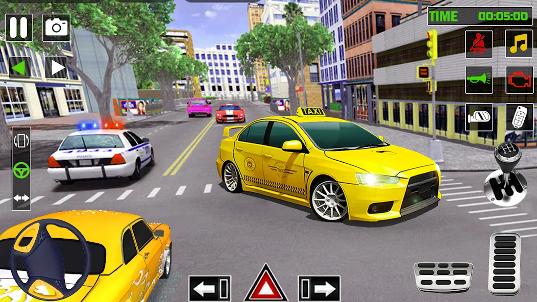 City Taxi Games-Taxi Car Games (Сити Такси Игры)  [МОД Unlimited Money] Screenshot 5