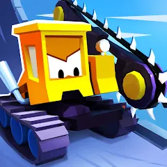 Скачать взлом Car Eats Car 5 - Battle Arena (С тс Са 5)  [МОД Бесконечные деньги] на Андроид