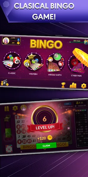 Bingo - Offline Bingo Game  [МОД Unlocked] Screenshot 2