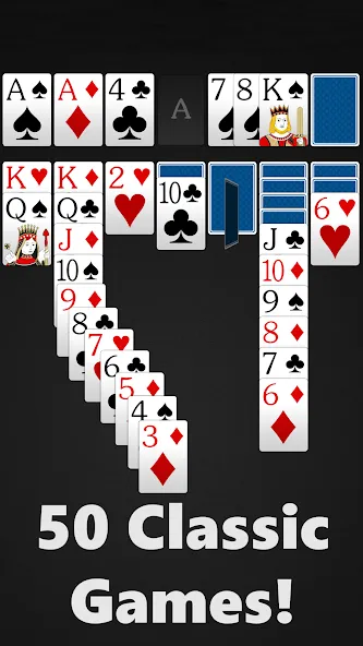 Solitaire - Classic Card Games (Солитер)  [МОД Unlimited Money] Screenshot 3