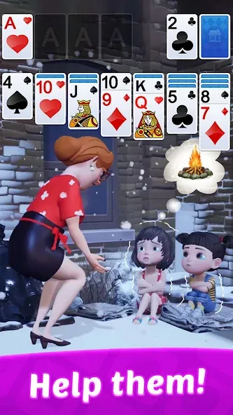 Solitaire: Card Games  [МОД Бесконечные монеты] Screenshot 4