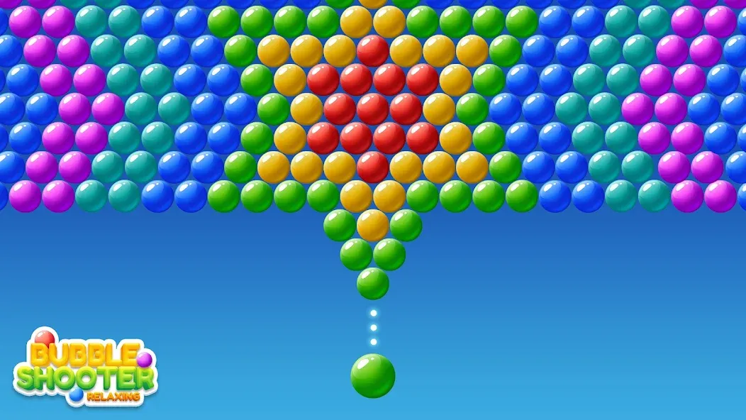 Bubble Shooter Relaxing (Бабл Шутер Релаксинг)  [МОД Menu] Screenshot 1