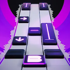 Скачать взлом Beatstar - Touch Your Music (Битстар)  [МОД Много монет] на Андроид