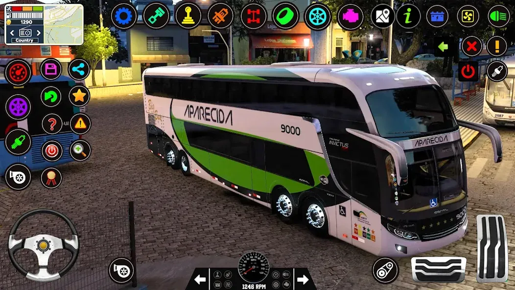 Bus Driving Games 3D: Bus Game  [МОД Бесконечные деньги] Screenshot 2