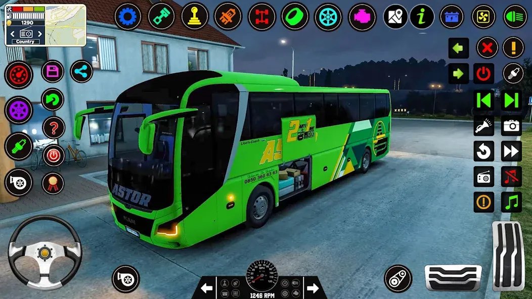 Bus Driving Games 3D: Bus Game  [МОД Бесконечные деньги] Screenshot 4