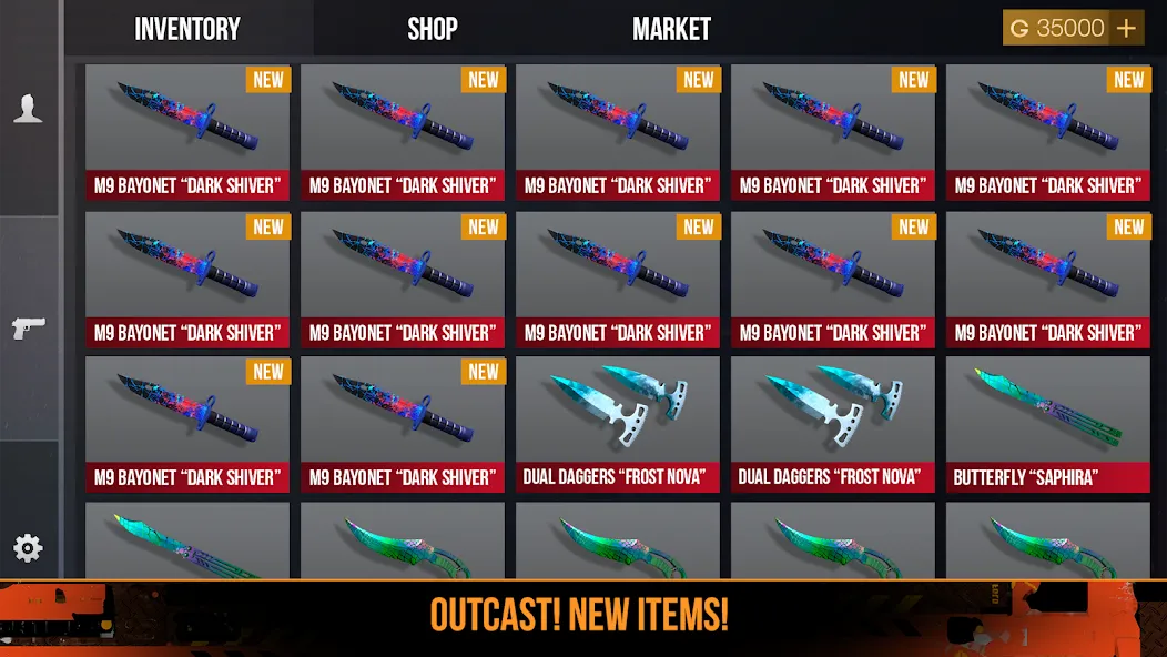 Case Opener: Skins Simulator  [МОД Unlocked] Screenshot 2