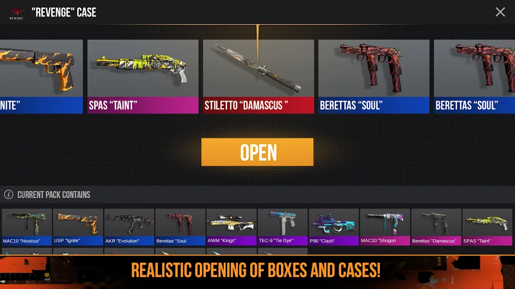 Case Opener: Skins Simulator  [МОД Unlocked] Screenshot 5