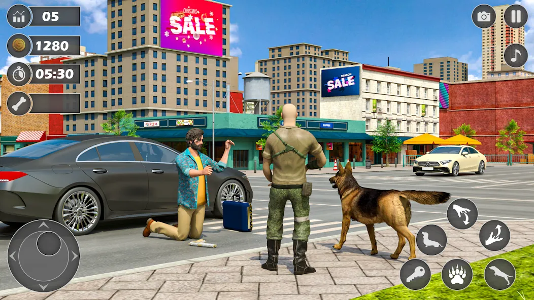 Dog Simulator Dog Game (Армейский симулятор собаки)  [МОД Mega Pack] Screenshot 3