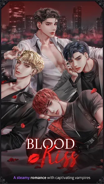 Blood Kiss : Vampire story  [МОД Много монет] Screenshot 1