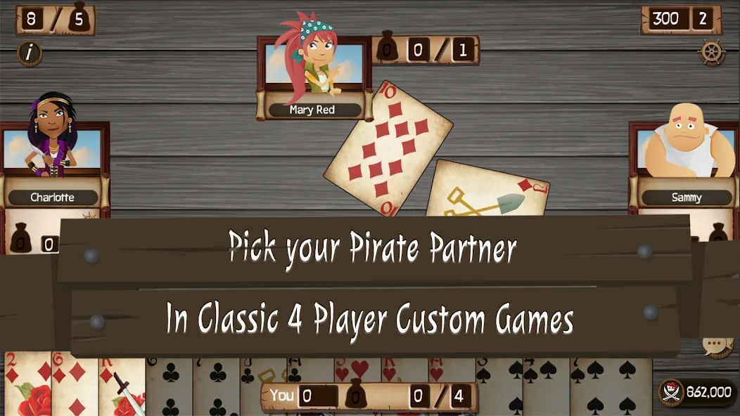 Spades Cutthroat Pirates (Спейдс Каттхроат Пирейтс)  [МОД Меню] Screenshot 4