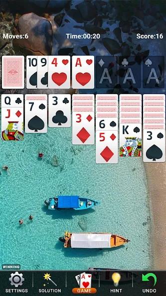 Solitaire: Classic Card Game  [МОД Menu] Screenshot 5