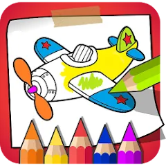 Скачать взлом Coloring Book - Kids Paint [МОД Unlimited Money] на Андроид