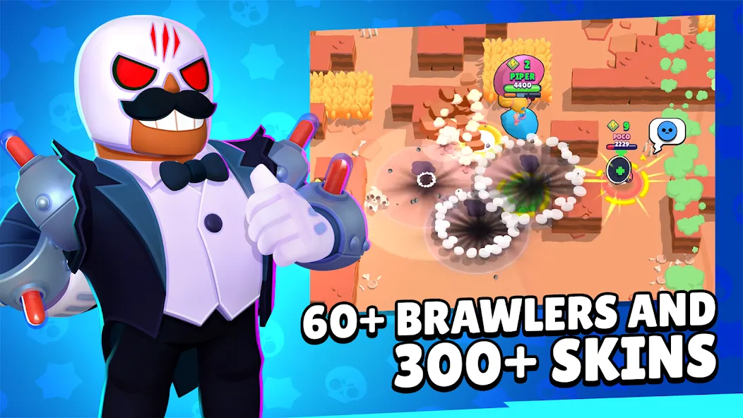 Brawl Stars (Брол Старс)  [МОД Unlimited Money] Screenshot 3