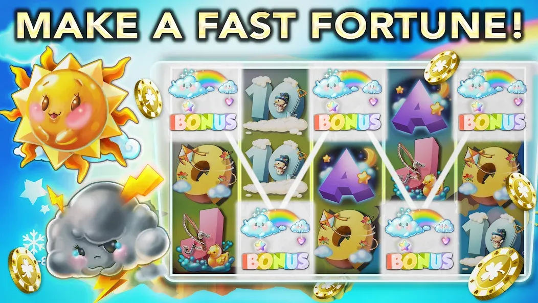 Fast Fortune Slots Games Spin  [МОД Menu] Screenshot 5