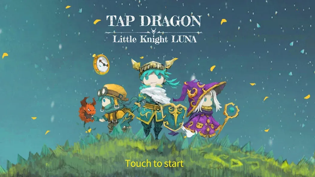 Tap Dragon: Little Knight Luna (Тап Драгон)  [МОД Mega Pack] Screenshot 1