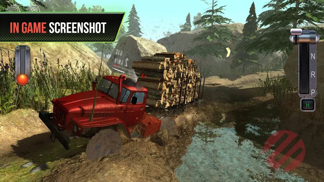 Truck Simulator OffRoad 4  [МОД Unlimited Money] Screenshot 2