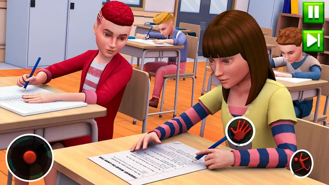 High School Teacher Sim Games  [МОД Бесконечные деньги] Screenshot 2