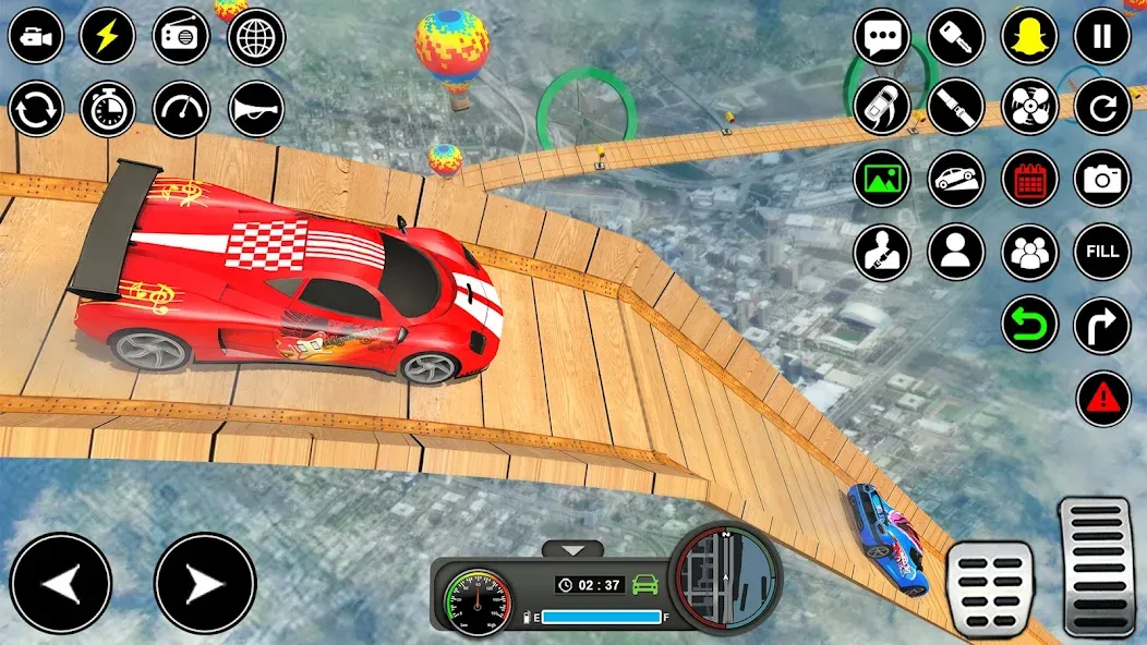 Crazy Ramp Car Stunt Master 3D (Крэйзи Рэмп Кар Стант Мастер 3Д)  [МОД Unlimited Money] Screenshot 5