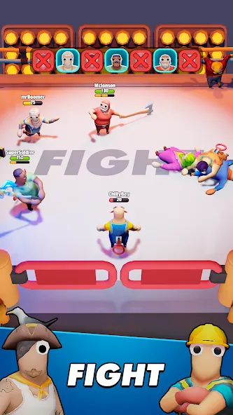 Gang Battle Party: Animals 3D  [МОД Menu] Screenshot 4