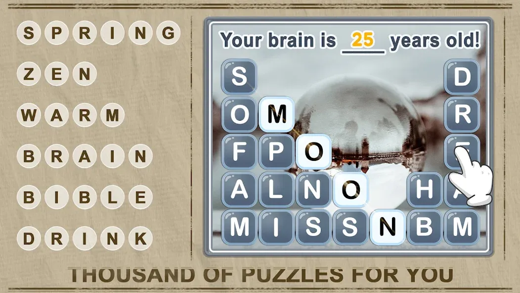 Word Crush - Fun Puzzle Game (Уорд Краш)  [МОД Menu] Screenshot 3