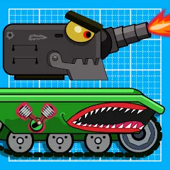 Скачать взлом TankCraft – War Tank Battles (ТанкКрафт)  [МОД Mega Pack] на Андроид