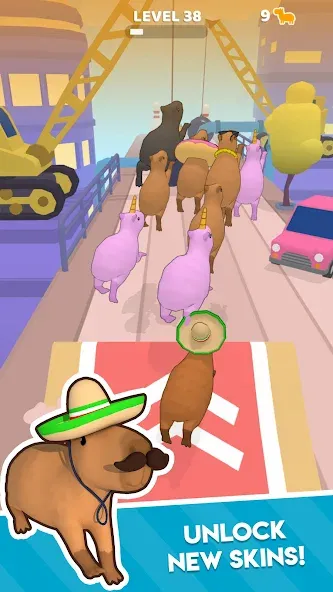 Capybara Rush (Капибара Раш)  [МОД Unlimited Money] Screenshot 3