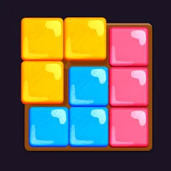 Скачать взлом Block King - Brain Puzzle Game (Блок Кинг)  [МОД Mega Pack] на Андроид