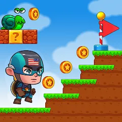 Скачать взлом Super Bill World-Fun Adventure (Супер Билл Мир) [МОД Бесконечные монеты] на Андроид