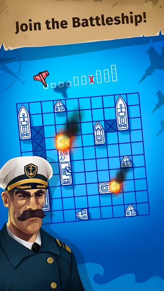 Sink the Fleet - Sea War  [МОД Бесконечные деньги] Screenshot 1