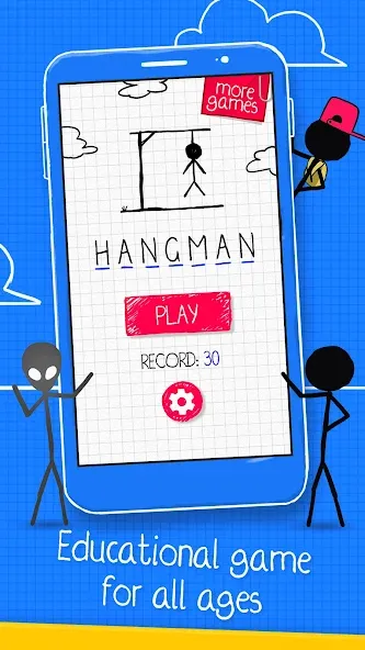 Hangman  [МОД Unlimited Money] Screenshot 4