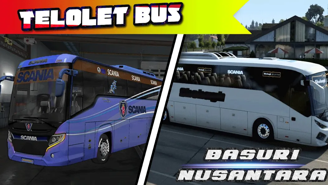 Bus Telolet Basuri Nusantara (Бус Телолет Басури Нусантара)  [МОД Бесконечные деньги] Screenshot 1