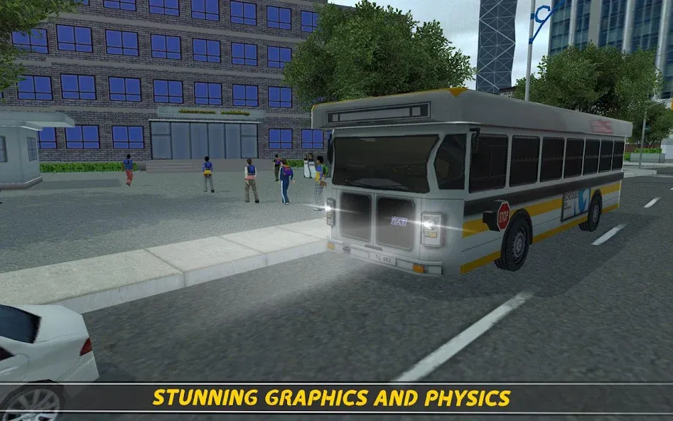 School Bus 16  [МОД Много денег] Screenshot 5