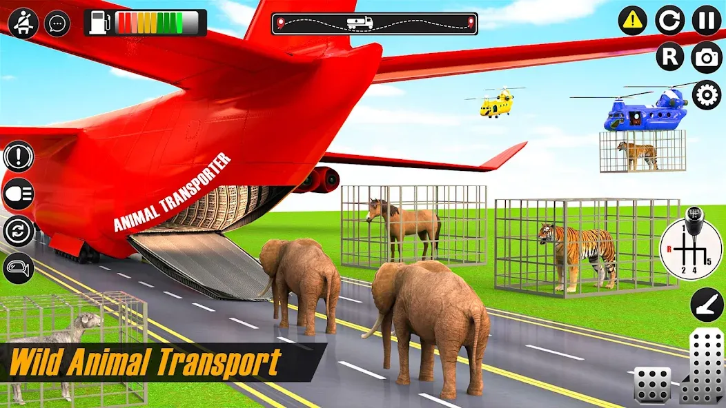 Animal Transport Driving Games (Домашний перевоз игры)  [МОД Много денег] Screenshot 3