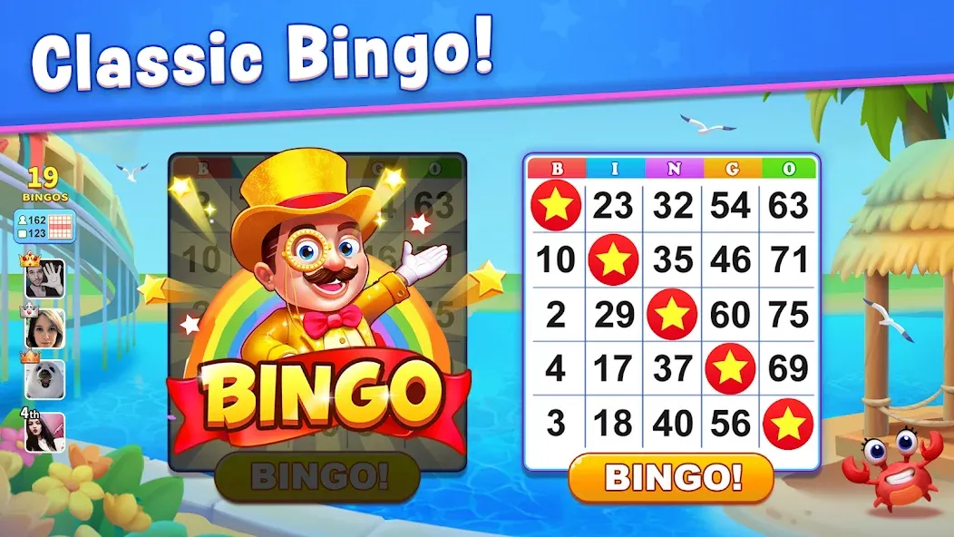 Bingo: Play Lucky Bingo Games (Бинго)  [МОД Unlocked] Screenshot 1