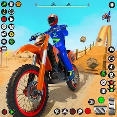 Скачать взлом Bike Stunt Games Stunt Bike 3D (Байк стант рэмп игра Байк Джамп)  [МОД Unlimited Money] на Андроид