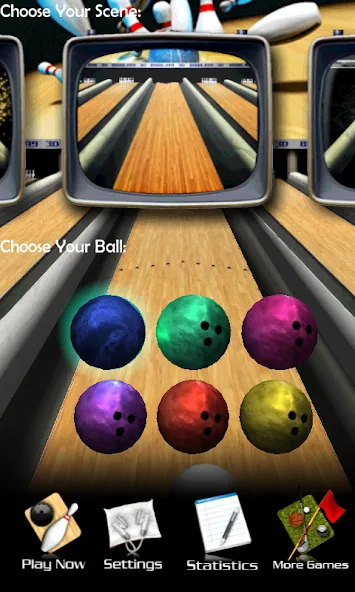 3D Bowling  [МОД Много денег] Screenshot 1