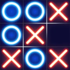 Скачать взлом Tic Tac Toe - Offline XOXO (Тиктактое) [МОД Много денег] на Андроид