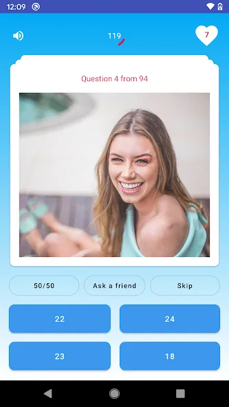 Quiz - Guess her age challenge  [МОД Все открыто] Screenshot 1