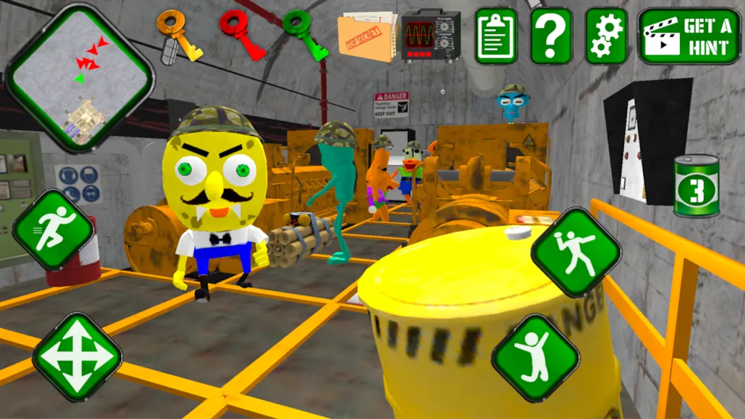 Sponge Area 51. Neighbor Alien  [МОД Unlimited Money] Screenshot 5