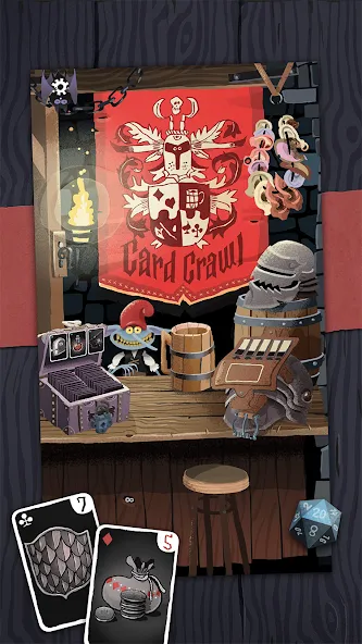 Card Crawl (Кард Кролл)  [МОД Много денег] Screenshot 2