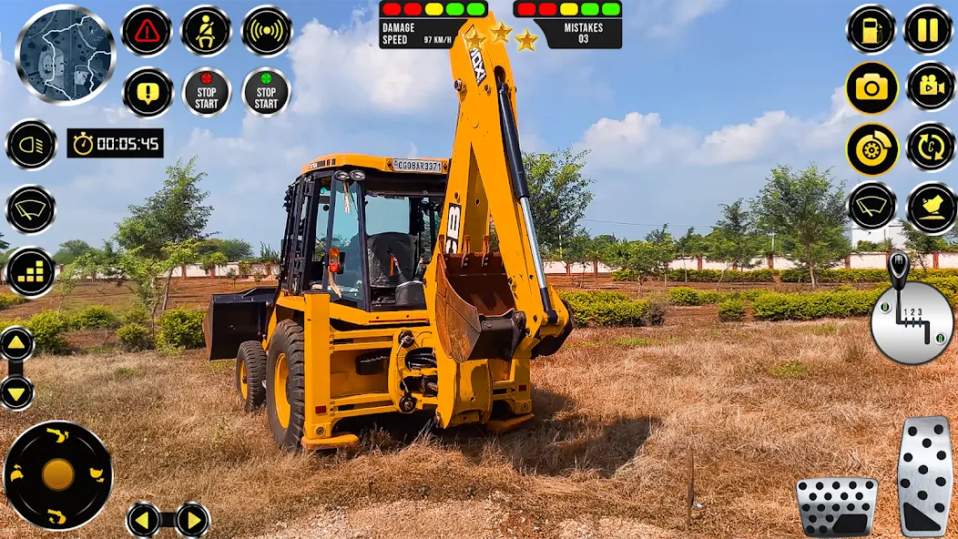 JCB Excavator Construction 3D  [МОД Меню] Screenshot 1