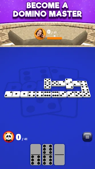 Domino Club: 1v1 Online Game (Домино Клуб)  [МОД Menu] Screenshot 5