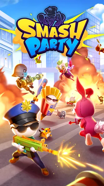 Smash Party - Hero Action Game (Смэш Пати)  [МОД Бесконечные монеты] Screenshot 1